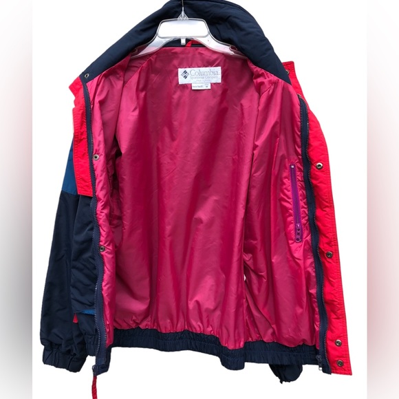 Vintage 90s COLUMBIA Jacket Size M Powder Keg Lightweight Windbreaker Mens Coat - Picture 2 of 9